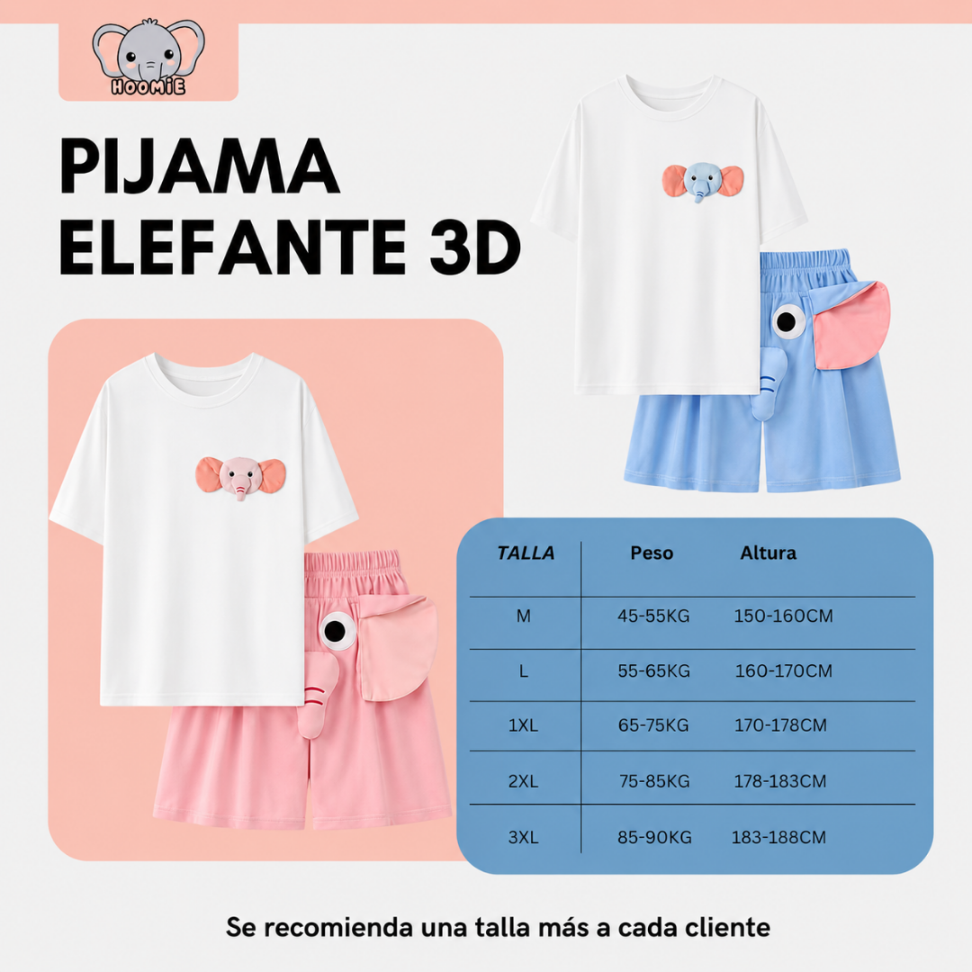 Pijama de Elefante Hoomie